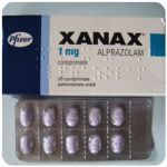 Xanax Pfizer (Ксанакс, Alprazolam) VHQ 1mg в Таре